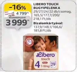Auchan LIBERO TOUCH BUGYIPELENKA ajánlat