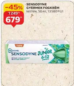Auchan SENSODYNE GYERMEK FOGKRÉM ajánlat