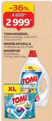 Auchan TOMI Mosógél ajánlat