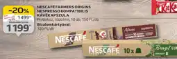 Auchan NESCAFÉ Farmers Origins Nespresso kompatibilis kávékapszula ajánlat