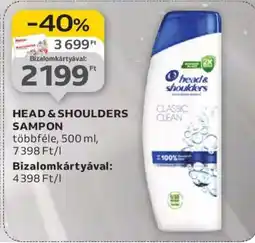 Auchan HEAD & SHOULDERS Sampon ajánlat