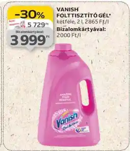 Auchan Vanish Folttisztító Gél ajánlat