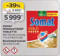 Auchan Somat Mosogatógép Tabletta ajánlat