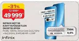Auchan Infinix Hot 50 Kártyafüggetlen Okostelefon ajánlat