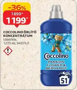 Auchan Coccolino Öblítő Koncentrátum ajánlat