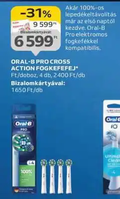 Auchan ORAL-B PRO CROSS ACTION FOGKEFEFEJ ajánlat