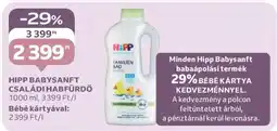 Auchan HiPP Babysanft családi habfürdő ajánlat