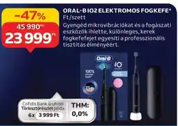 Auchan ORAL-B IO2 ELEKTROMOS FOGKEFE ajánlat