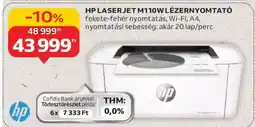 Auchan HP LaserJet M110W Lézernyomtató ajánlat