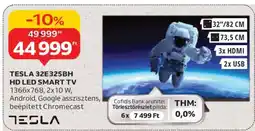 Auchan TESLA 32E325BH HD LED SMART TV ajánlat