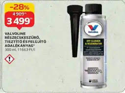 Auchan VALVOLINE RÉSZECSKESZŰRŐ, TISZTÍTÓ ÉS FELÚJÍTÓ ADALÉKANYAG ajánlat