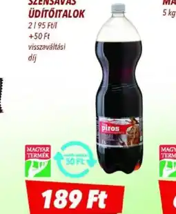 CBA CBA Piros Szénsavas Üdítőitalok ajánlat