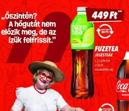 CBA Fuze Tea Jegesteák ajánlat