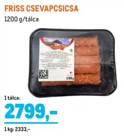 Metro Friss csevapcsicsa ajánlat