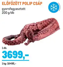 Metro Előfőzött polip csáp ajánlat