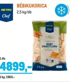 Metro Metro Chef Bébikukorica ajánlat