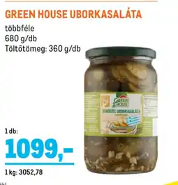 Metro Green House uborkasaláta ajánlat