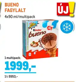 Metro Bueno Fagylalt ajánlat