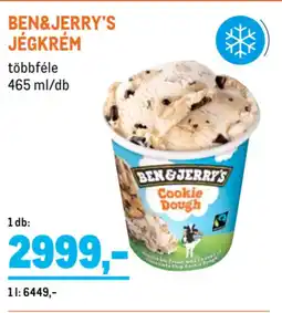 Metro Ben&Jerry's Jégkrém ajánlat