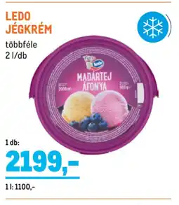 Metro Ledo Jégkrém ajánlat