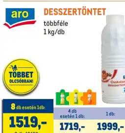 Metro Aro Desszertöntet ajánlat