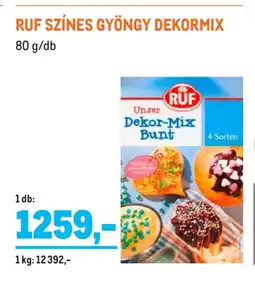 Metro Ruf Színes gyöngy dekormix ajánlat