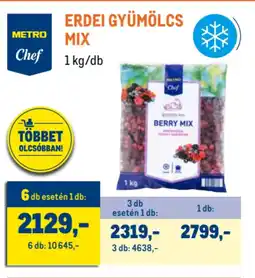 Metro Metro Chef Erdei gyümölcs mix ajánlat