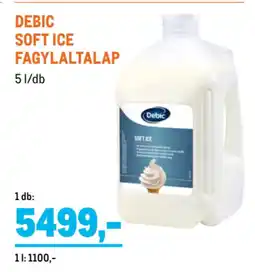 Metro Debic Soft Ice fagylaltalap ajánlat