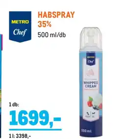 Metro Metro Chef Habspray ajánlat