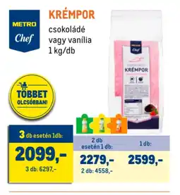 Metro Metro Chef krémpor ajánlat