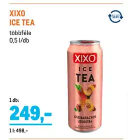 Metro Xixo Ice tea ajánlat