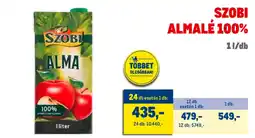 Metro Szobi Almalé 100% ajánlat