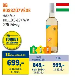 Metro BB Hosszúzvége ajánlat