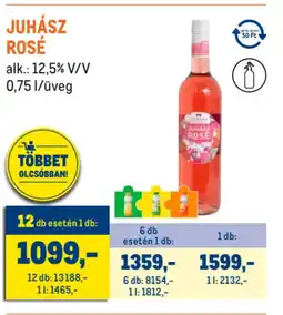 Metro Juhász rosé ajánlat