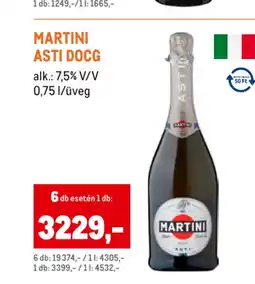 Metro Martini Asti docg ajánlat