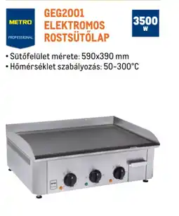 Metro Metro Professional Elektromos rostsütőlap ajánlat