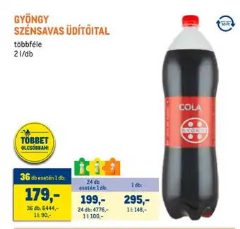 Metro Gyöngy Szénsavas üdítőital ajánlat