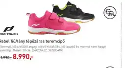 Intersport Rebel fiú/lány tépőzáras teremcipő ajánlat