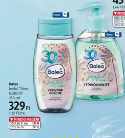 DM Balea Joyful Times tusfürdő ajánlat