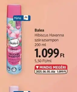 DM Balea Hibiscus Havanna szárazsampon ajánlat