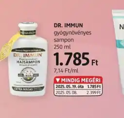 DM Dr. Immun gygynövényes sampon ajánlat