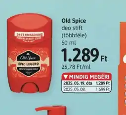 DM Old Spice deo stift ajánlat