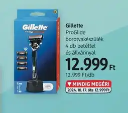DM Gillette ProGlide borotvakészülék ajánlat