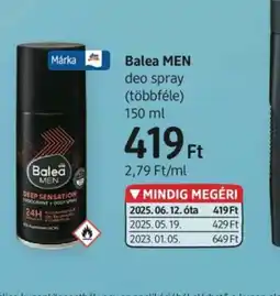 DM Balea MEN deo spray ajánlat