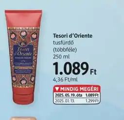 DM Tesori d'Oriente tusfürdő ajánlat