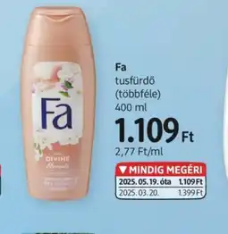 DM Fa tusfürdő ajánlat