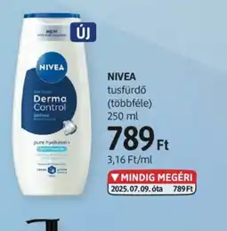 DM Nivea tusfürdő ajánlat
