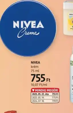 DM Nivea krém ajánlat