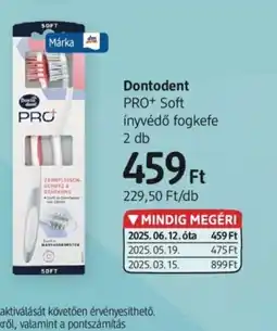 DM Dontodent PRO+ Soft ínyvédő fogkefe ajánlat