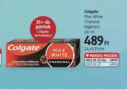 DM Colgate Max White Charcoal fogkrém ajánlat